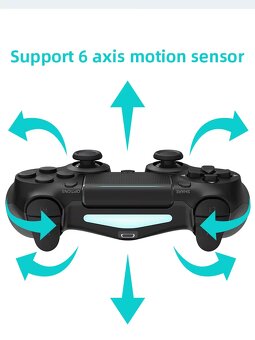 Wireless Controller For PS4/PC Joystick Gamepad - 3