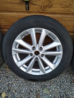 17" alu NISSAN QASHQAI + pneu-len 3 ks. - 3