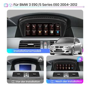 BMW 5 E60 / 3 E90 OEM dotyková NAVI TOP 8jadro CARPLAY -FULL - 3