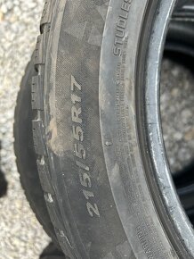 zimné pneu 215/55 r17 - 3