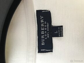 BURBERRY white damske tielko L - 3