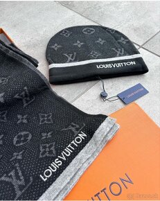 Louis Vuitton čiapka a šál - 3