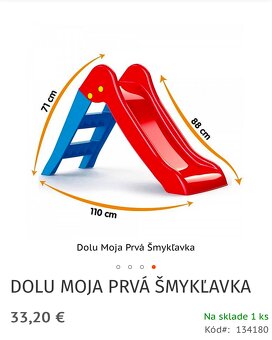 Detská hojdačka a šmykľavka - 3