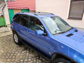 BMW X5  e53 3d Estoril blau metalic - 3