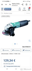 Makita GA5040 karbobruska - 3