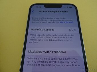 iPhone 13 PRO 128GB SILVER - ZÁRUKA 1 ROK - 100% BATERIA - 3