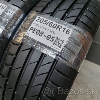 Letné pneumatiky 205/60 R16 KUMHO DOT1022 - 3