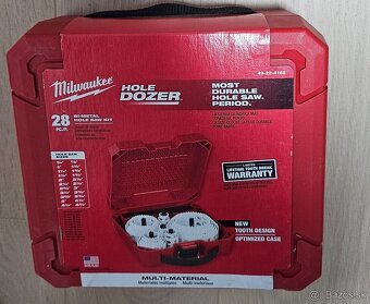 Multimaterial MILWAUKEE HOLE DOZER sets vykruzovaky - 3