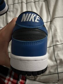 Nike dunk low white blue - 3