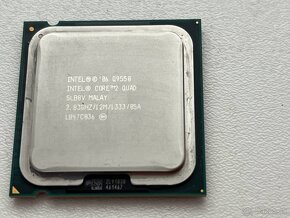 Základná doska socket 775 + procesor + DDR2 - 3