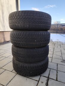 Plechové disky 5x100 R14+zimné pneumatiky 185/60 R14 - 3