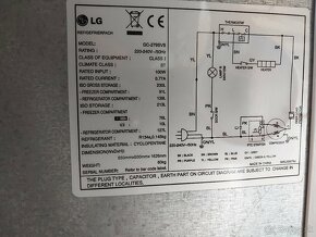 Predám kvalitnú plne funkčnú a zachovalú chladničku LG - 3