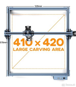 CNC sestava laser fréza SW - 3