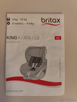 Predam autosedacku  britax romer king ll - 3