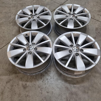 Volkswagen hliníkové disky 5x112 R16 ET50 - 3