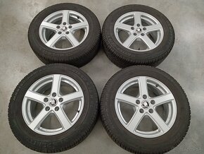 4ks zimne ALU 5x112 R16 6,5J ET41 ALUTEC SKODA SUPERB YETI - 3