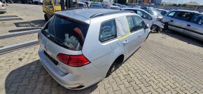 Lacno rozpredám VW Golf Combi 2012-2018 na náhradné diely - 3