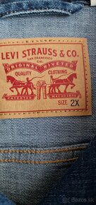 LEVIS dámska riflová bunda, veľ. 2XL - 3