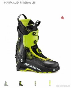 Skialp papuče Scarpa Cross Fit Intuition tour Alien RS - 3