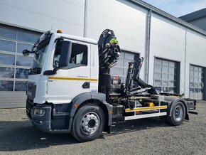 MAN TGM 18.290 NOSIČ KONTEJNERU + RUKA HIAB 158 - 3