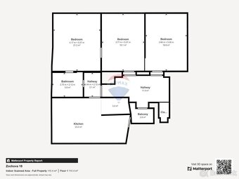 ✅ Veľmi priestranný 3-izb. byt v úplnom centre mesta, 110m2 - 3