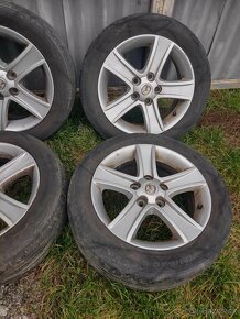 4ks alu disky Mazda 5x114,3 r16 pneu 205/55 r16 - 3