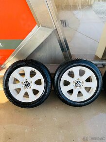 Elektróny VW group 5x112 - 205/55 r16 + zimné pneu. - 3