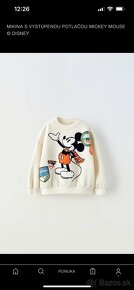 Zara Mickey Mouse teplákový komplet - 3