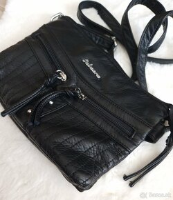 Dámska čierna crossbody kabelka - 3