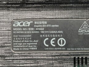 Predam notebook ACER E15 E5-575G-55HZ s DVD-RW - 3