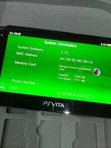 PS VITA 3G - wifi - 3