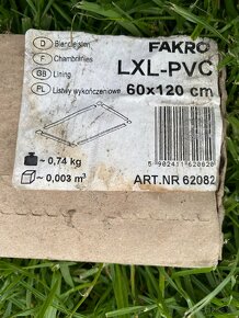 FAKRO LXL - PVC lišta 60x120 - 3