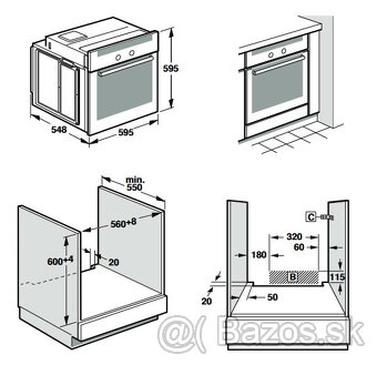 Elektrická vstavaná rúra BOSCH HBN231E2 - 3