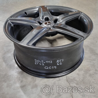 Mercedes disky 5x112 R20 ET43 - 3