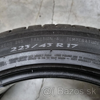 Letné pneumatiky 225/45 R17 MICHELIN DOT2117 - 3