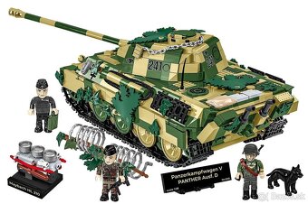 Stavebnica COBI Panzer V Panther Ausf. D - LIMITED EDITION - 3