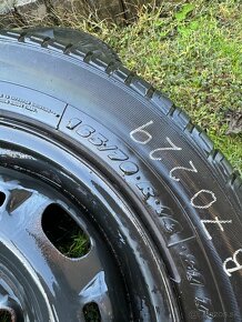 Plechové disky + pneu 165/70r14 5x100 - 3