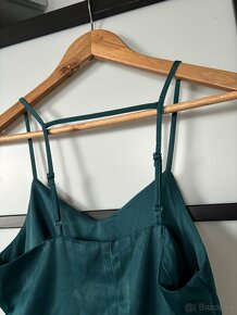 Emerald dress H&M (size 32) - 3