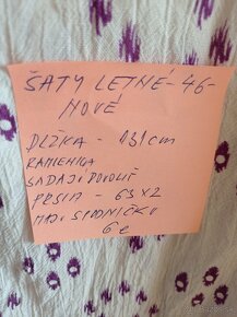 Ľahké letné šaty 46 - 3