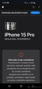 iPhone 15 Pro 512GB - Neaktivovaný - 3