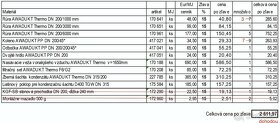 Predám zemný výmenník tepla - rúry Awadukt Thermo DN 200 - 3