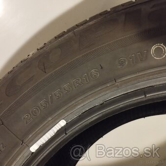 Predám letné pneumatiky Bridgestone 205/55/R16 91V - 3