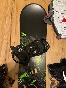 Snowboard K2 163cm +Topanky NITRO+chranic - 3