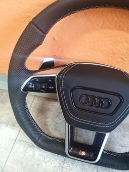 AUDI VOLANT - SPORTOVY S LOGOM S + AIRBAG + RS PADLA - 3