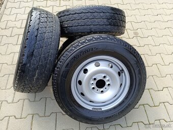 5x118 r15 Ducato + letné 215/70 r15C Bridgestone - 3