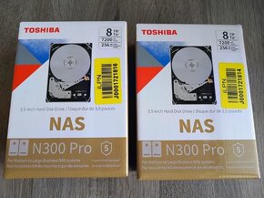 NOVÁ Toshiba 6/ 8/ 12/ 14/ 16/ 18TB N300 Pro - NAS CMR - 3