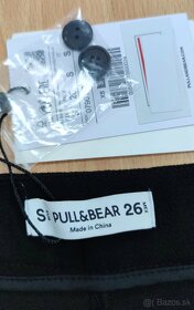 S visackou cierne nohavice zn. Pull&Bear - 3