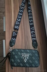 kabelka Guess crossbody čierna - 3