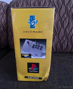 Playstation 1 Arcade stick SLEH-00009 Asciiware Boxed - 3