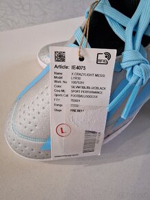 Nové halovky Adidas x Messi Crazylight veľ. 35 1/2 - 3